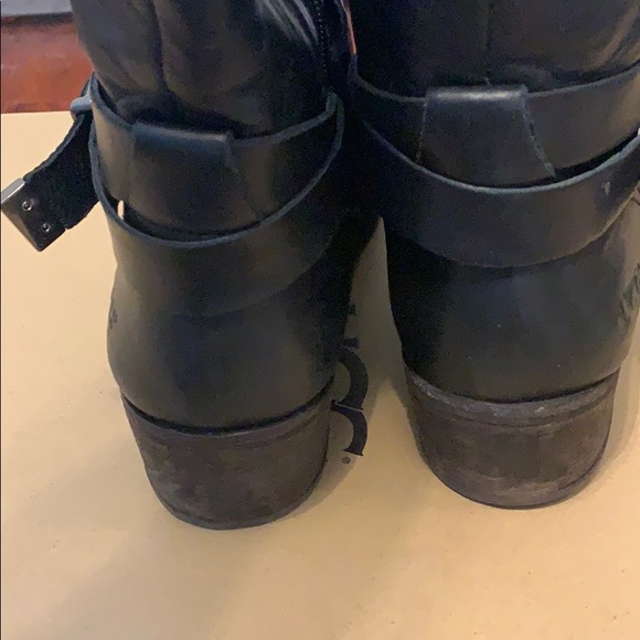 Ugg Bess over the knee black leather boots - Picture 6 of 8